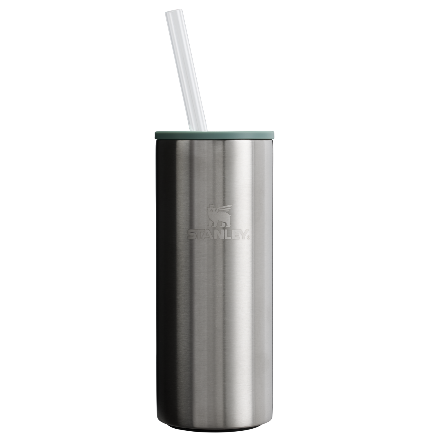The Everyday Slim Can Cooler Cup In 10OZ In Stainless Steel Shale