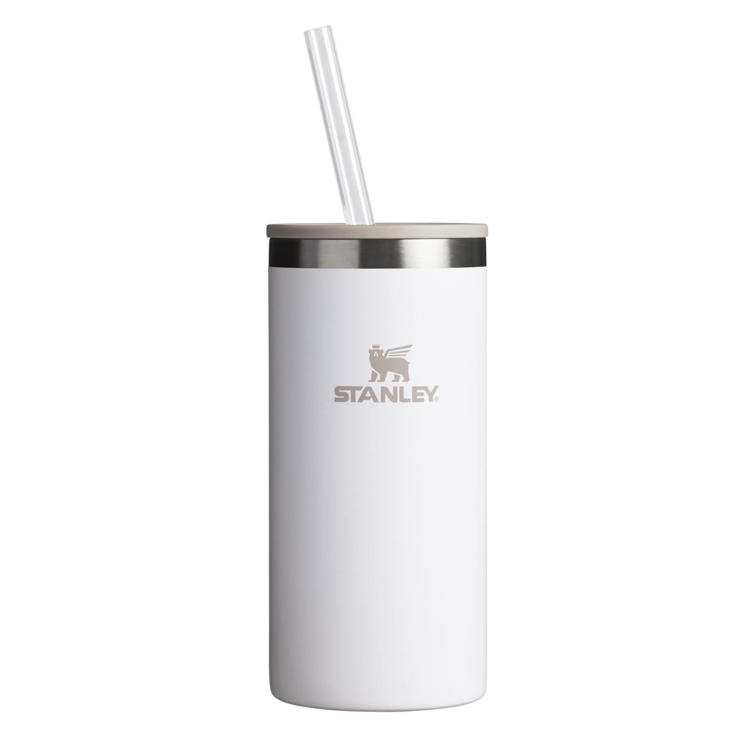 Stanley 15 OZ Everyday Tall Can Cooler Cup In Frost White
